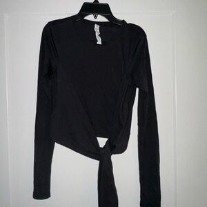 Lululemon Tie-Front Cropped Top